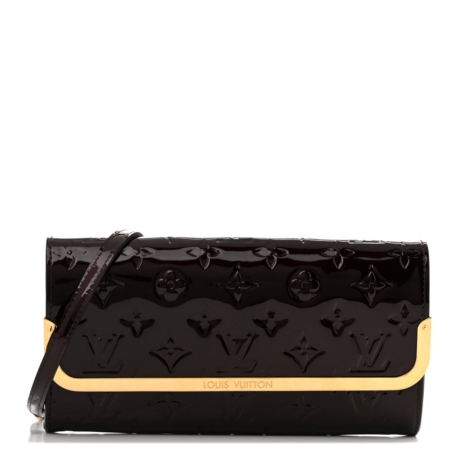 Louis Vuitton Vernis Rossmore MM Amarante 1 of 12