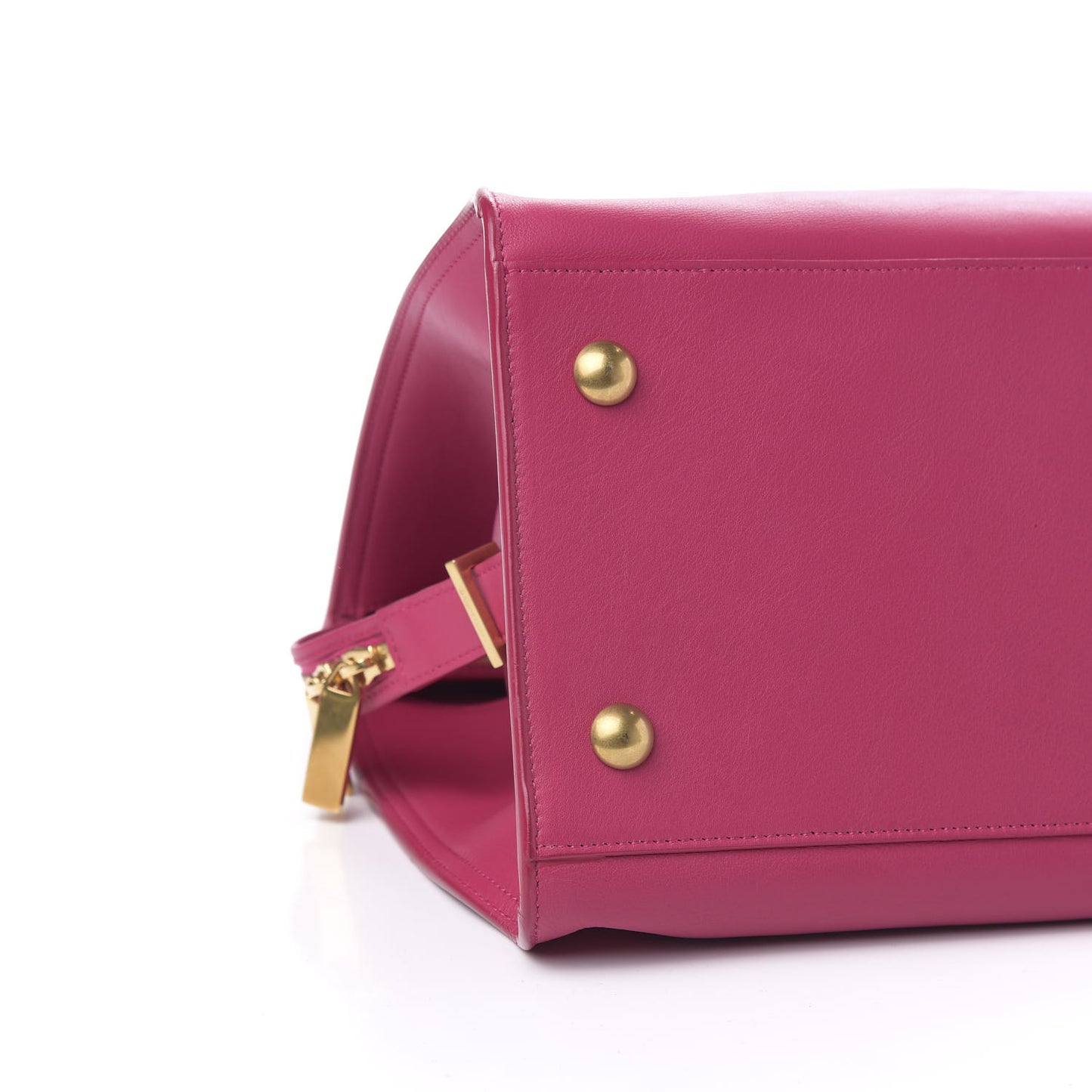 Calfskin Medium Cabas ChYc Fuchsia