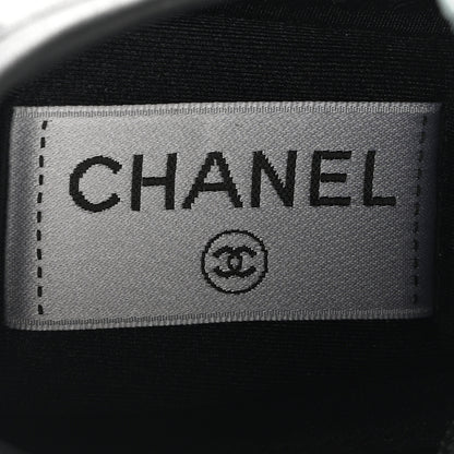 Chanel Calfskin Suede Sneakers 36 Black 7 of 8