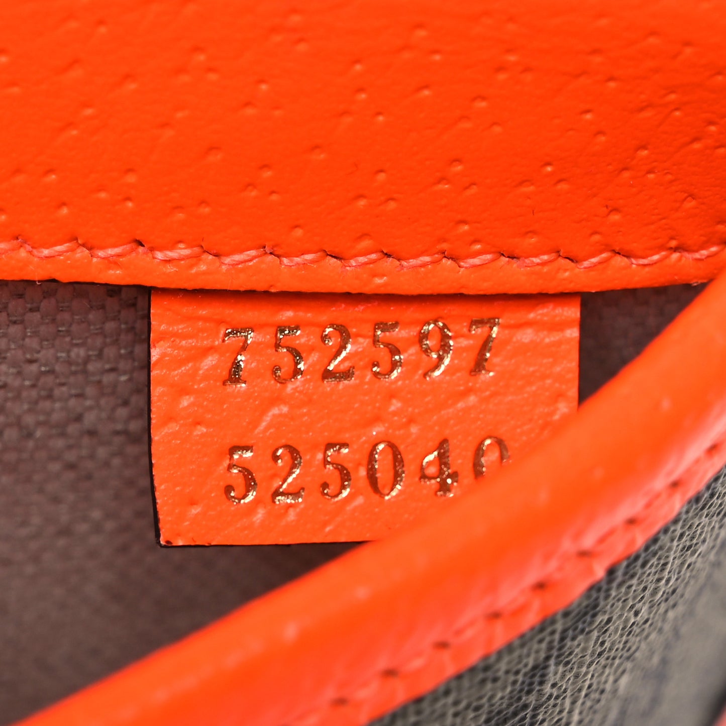 GG Supreme Monogram Web Small Ophidia Belt Bag Orange