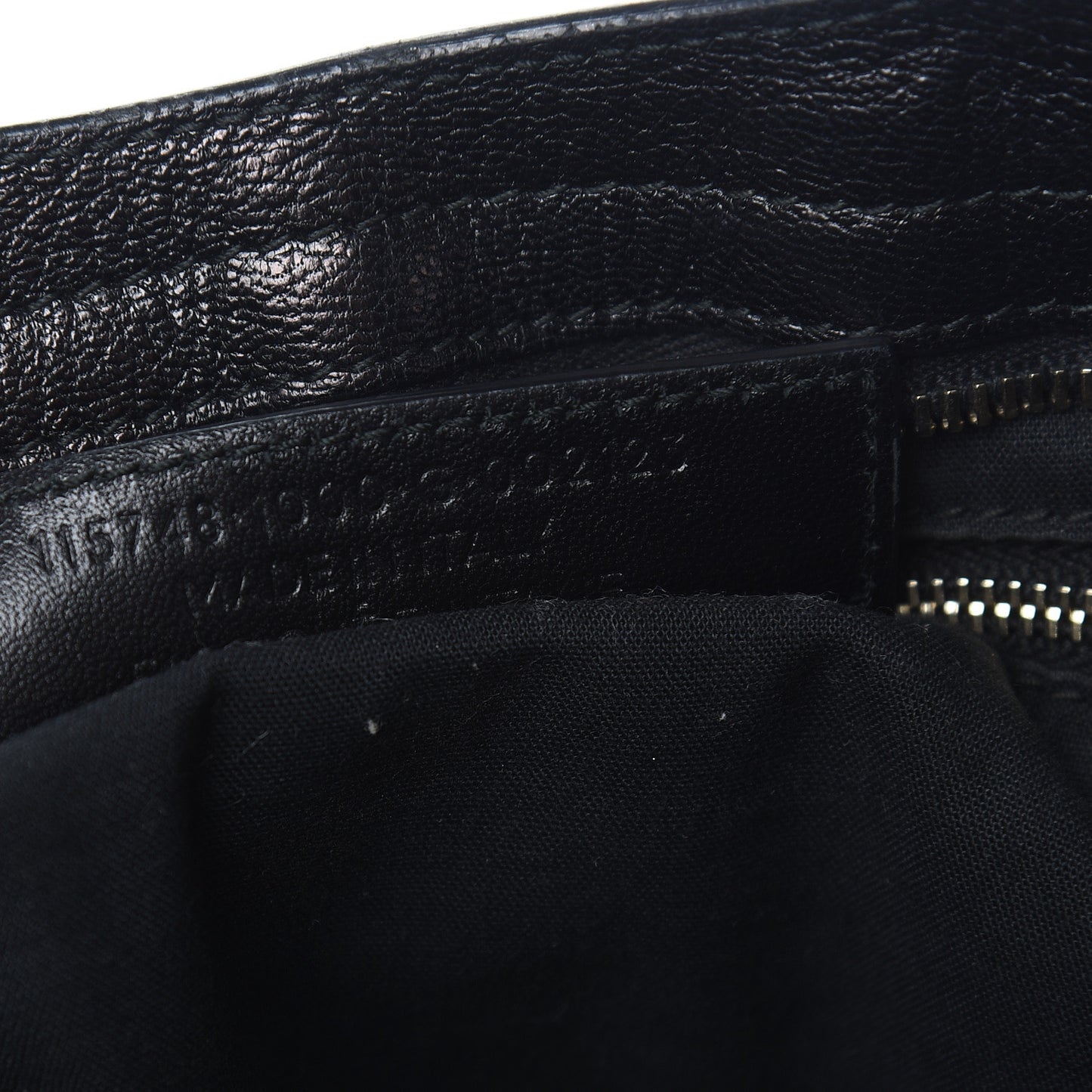 Chevre Gold Metallic Edge Hardware City Black
