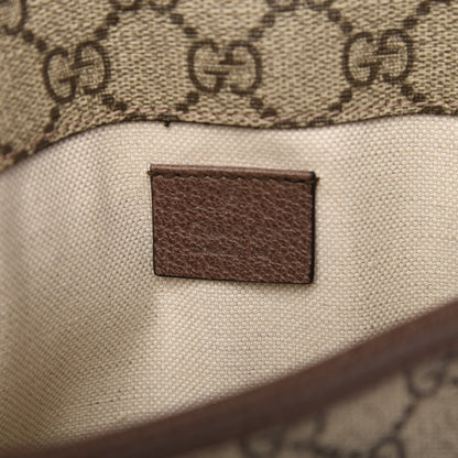 Gucci GG Supreme Monogram Neo Vintage Web Belt Bag Brown 9 of 11