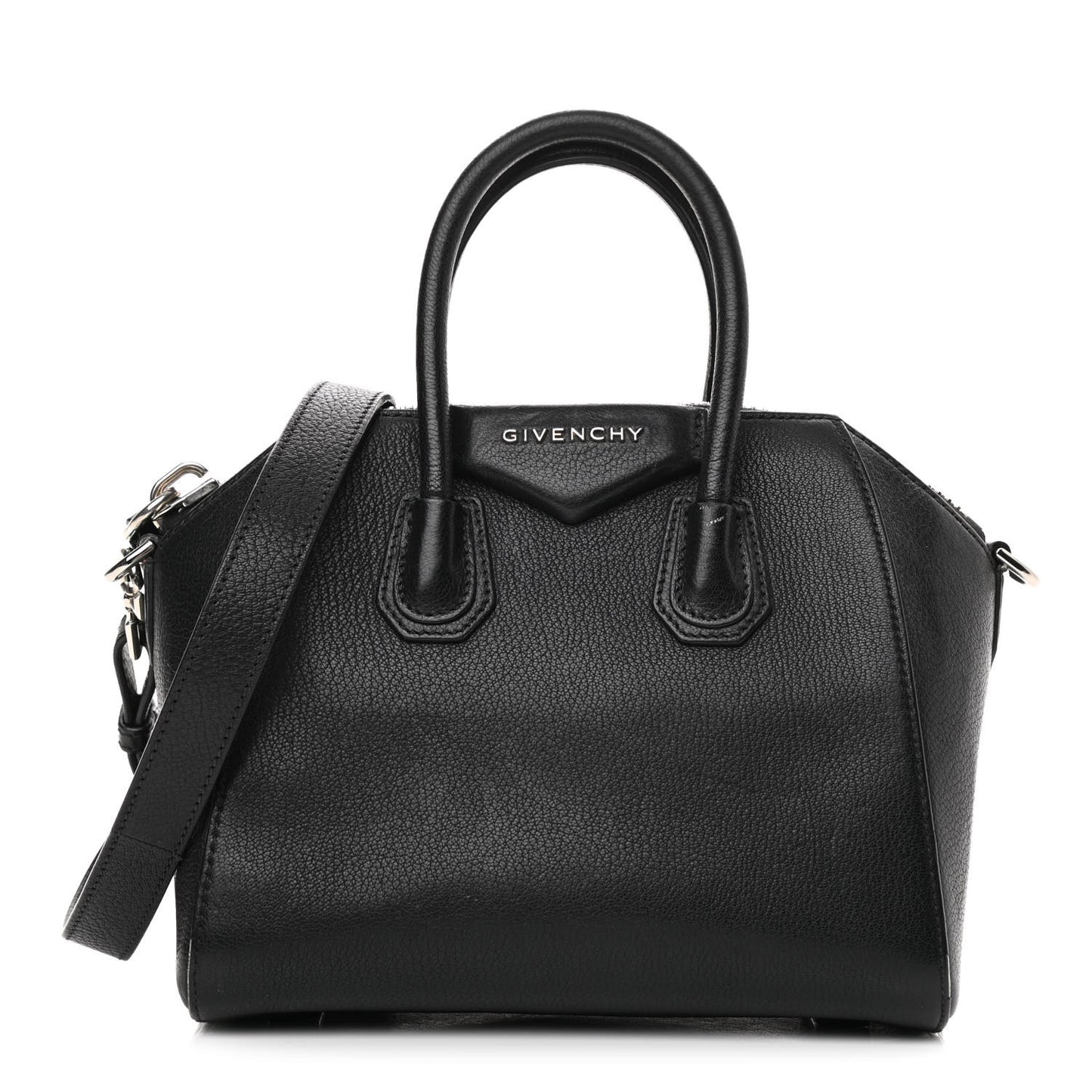 Sugar Goatskin Mini Antigona Black