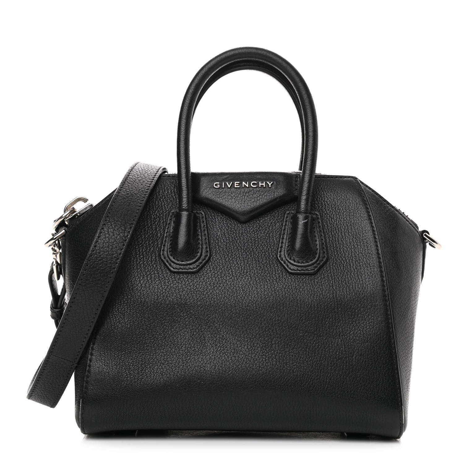Givenchy Sugar Goatskin Mini Antigona Black 2 of 30