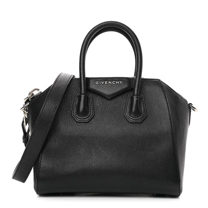 Givenchy Sugar Goatskin Mini Antigona Black 2 of 30