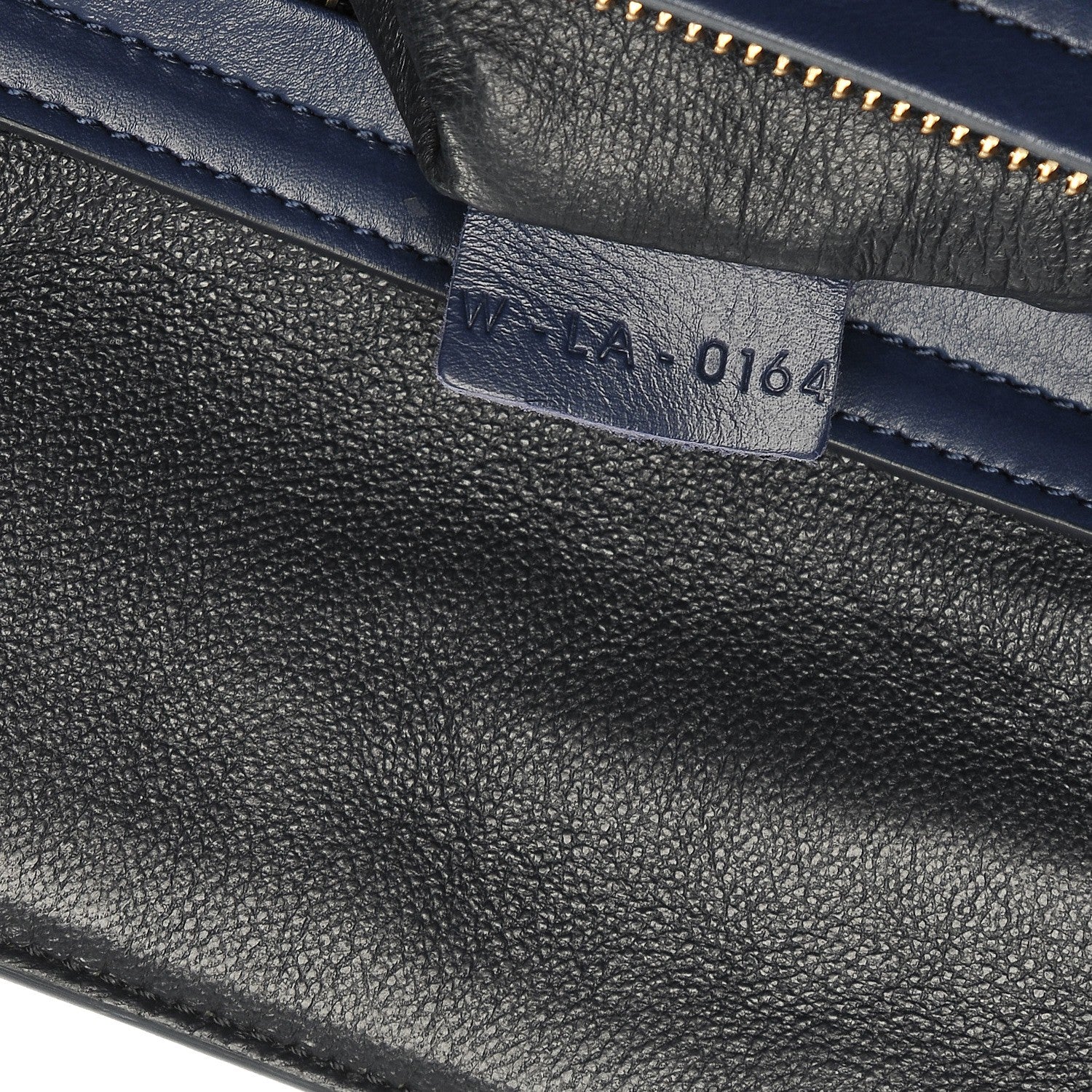Celine Nubuck Calfskin Medium Phantom Luggage Navy 7 of 8