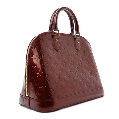 Louis Vuitton Vernis Alma PM Amarante 2 of 8