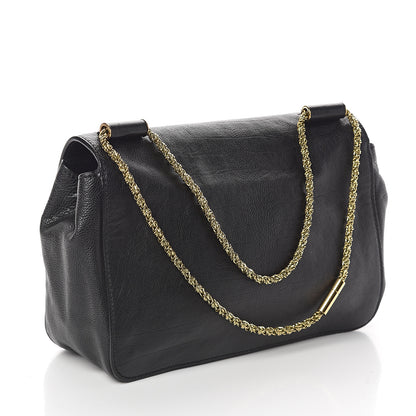 Chloe Goatskin Medium Elsie Shoulder Bag Black 2 of 7