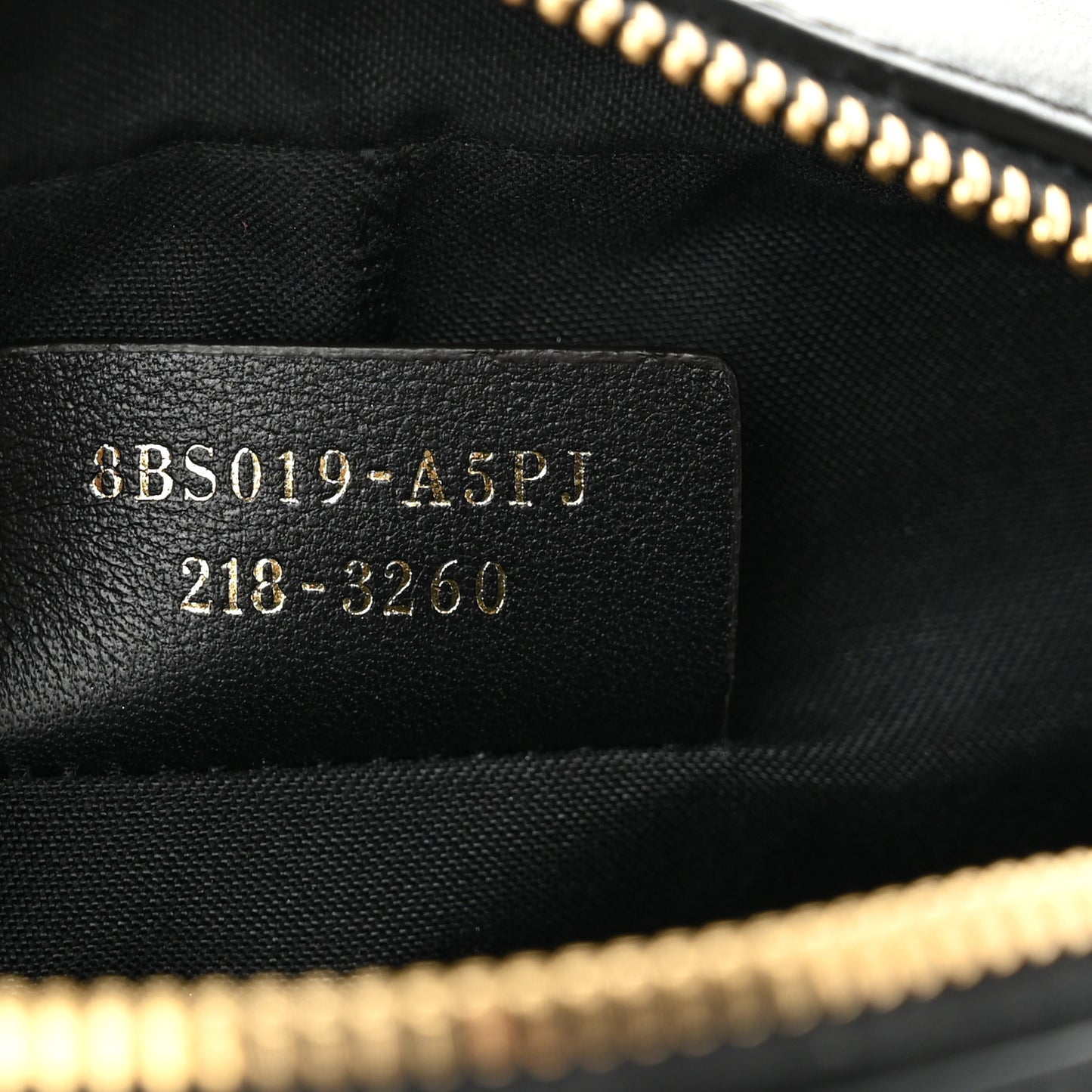 Vitello Century Bi-Color FF 1974 Embossed Mini Camera Case Maya Black