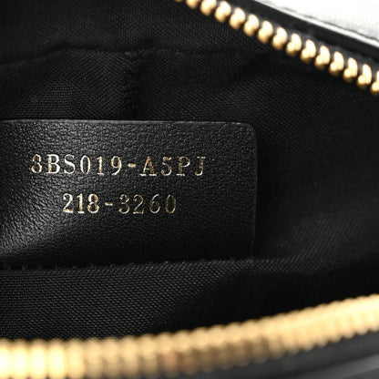 Fendi Vitello Century Bi-Color FF 1974 Embossed Mini Camera Case Maya Black 7 of 10