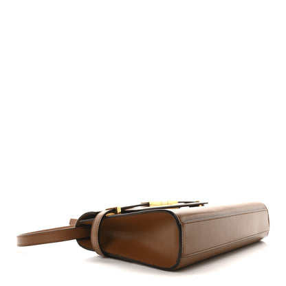 Saint Laurent Smooth Calfskin Small Manhattan Shoulder Bag Cognac 4 of 11