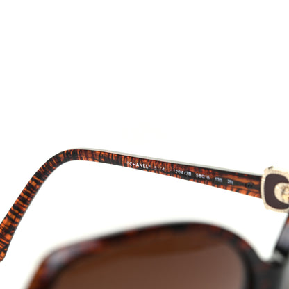 Chanel Tweed Effect CC Sunglasses 5174 Brown 5 of 8