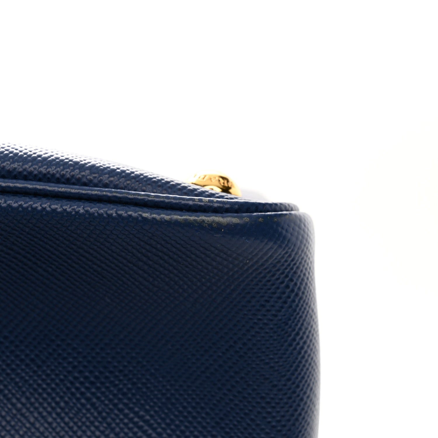 Prada Saffiano Cuir Large Double Bag Bleuette 25 of 31