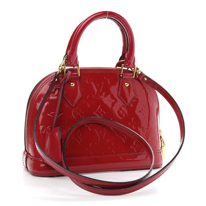Louis Vuitton Vernis Alma BB Rose Indien 2 of 13