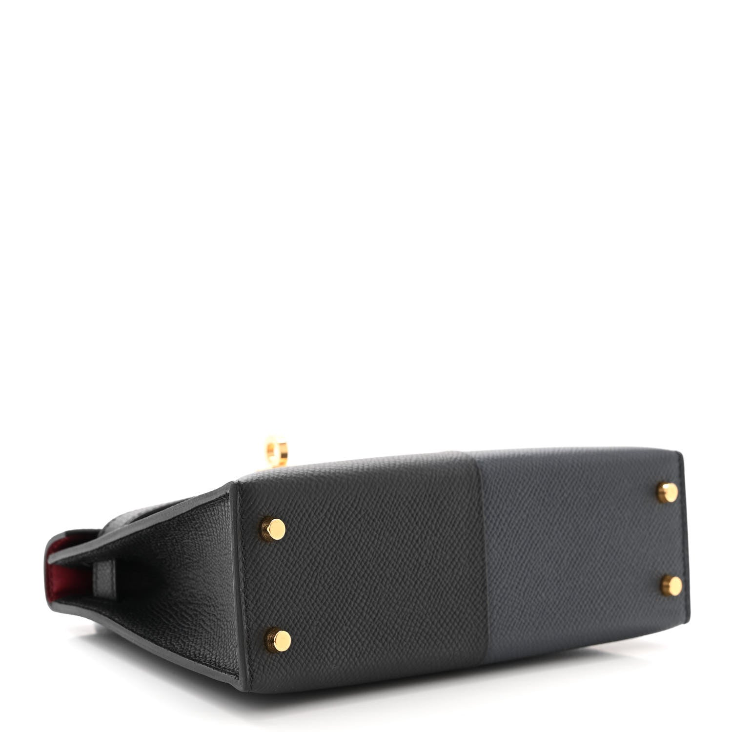 Hermes Epsom Casaque Mini Kelly Sellier 20 Black Bleu Indigo Rouge Grenat 4 of 11