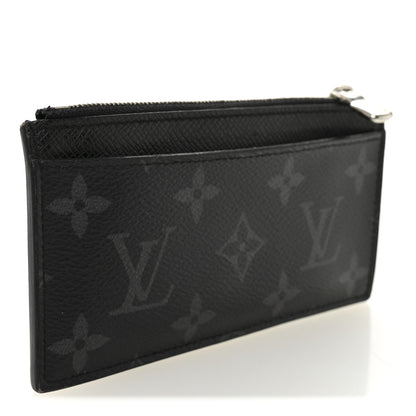Louis Vuitton Taigarama Coin Card Holder Black 3 of 6