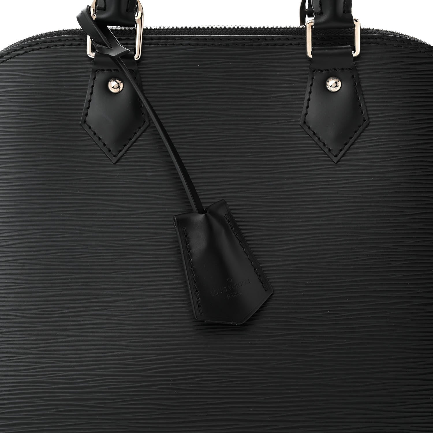 Louis Vuitton Epi Alma PM Black 9 of 11