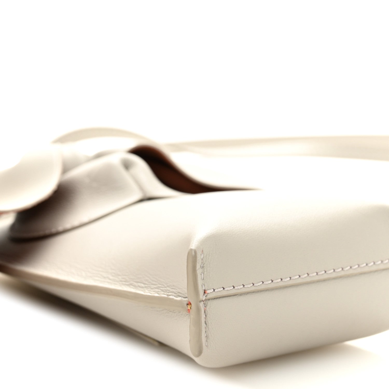 Loewe Calfskin Bunny Pouch Crossbody Bag Ghost 4 of 10