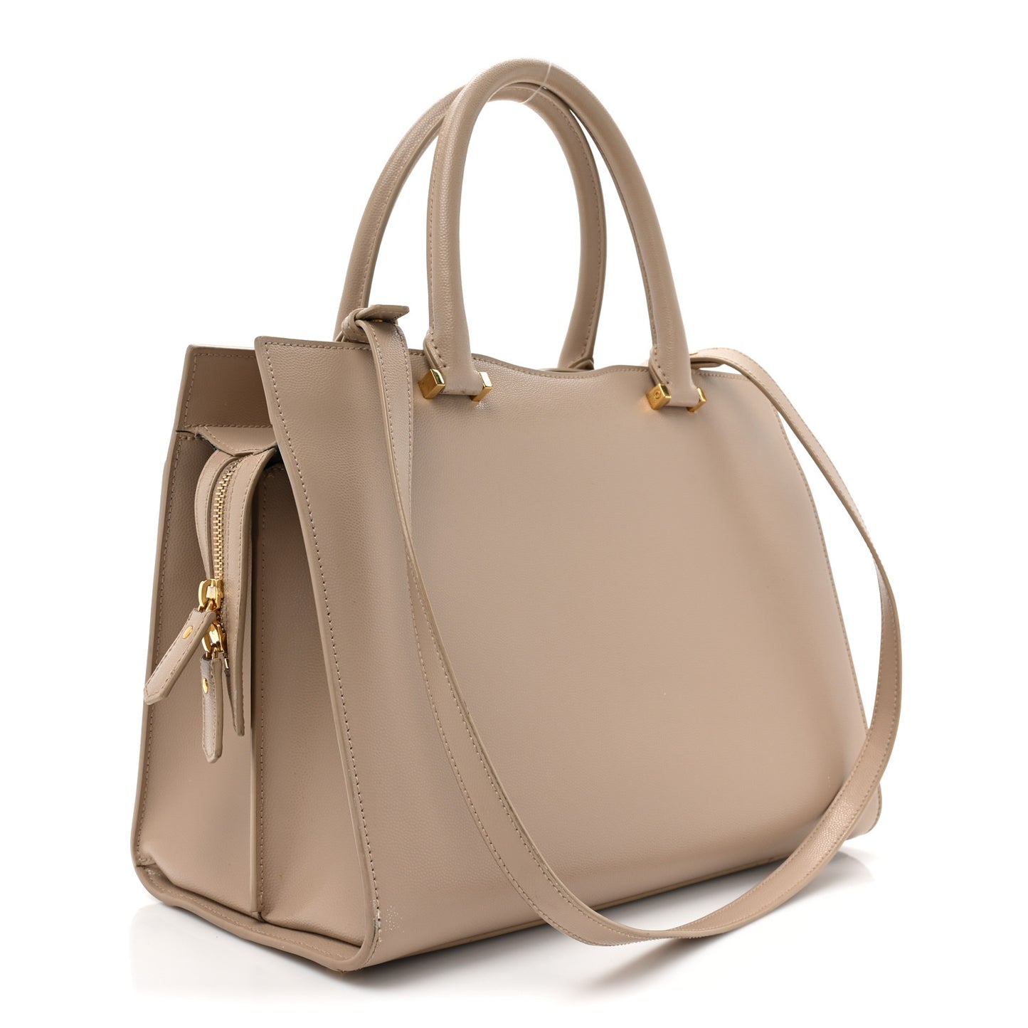 Grain De Poudre Medium Uptown Tote Dark Latte