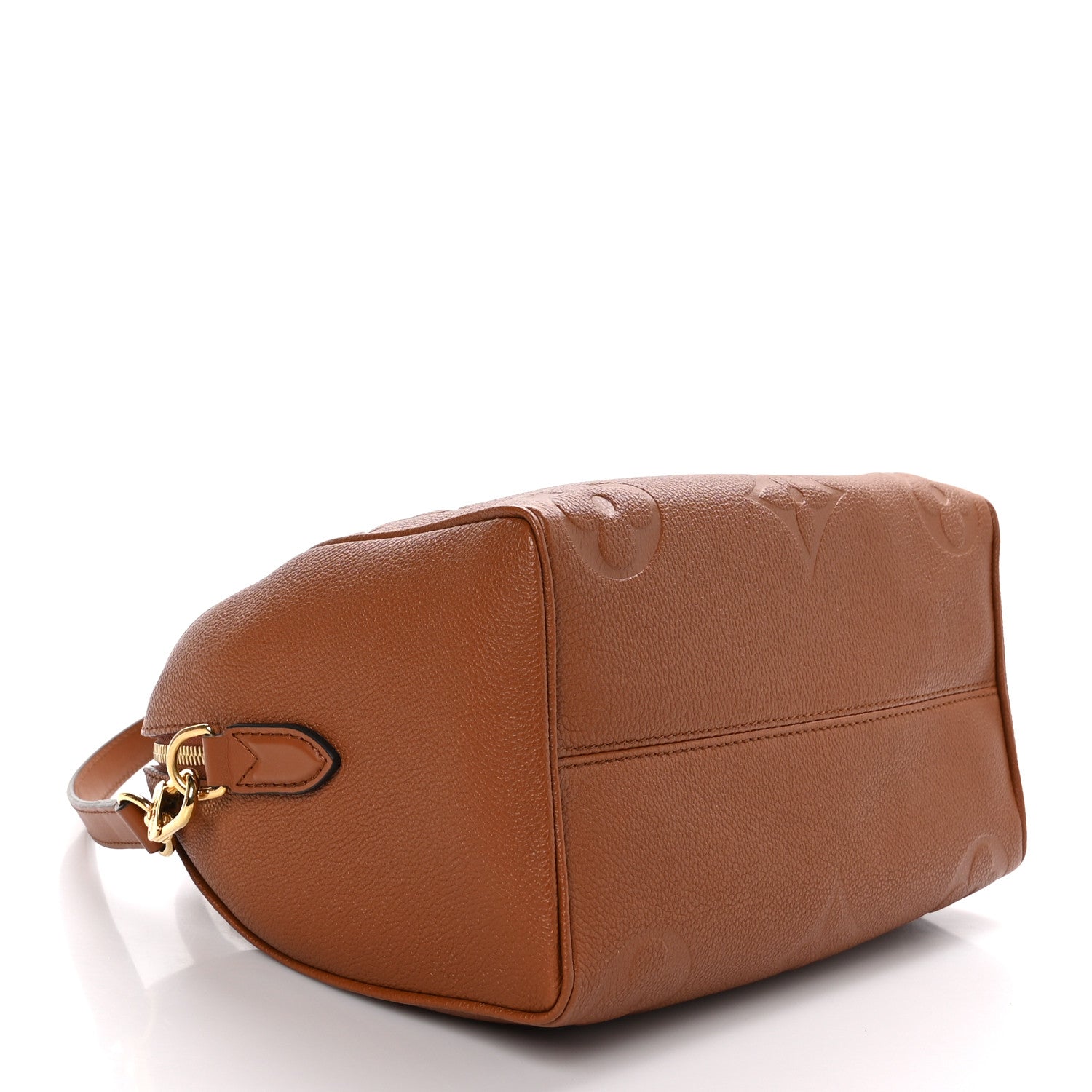 Louis Vuitton Empreinte Monogram Giant Speedy Bandouliere 25 Cognac 4 of 9