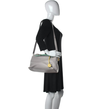 Fendi Vitello Dolce 4 Color Large By The Way Boston Bag Grigio Polvere Multicolor 2 of 16