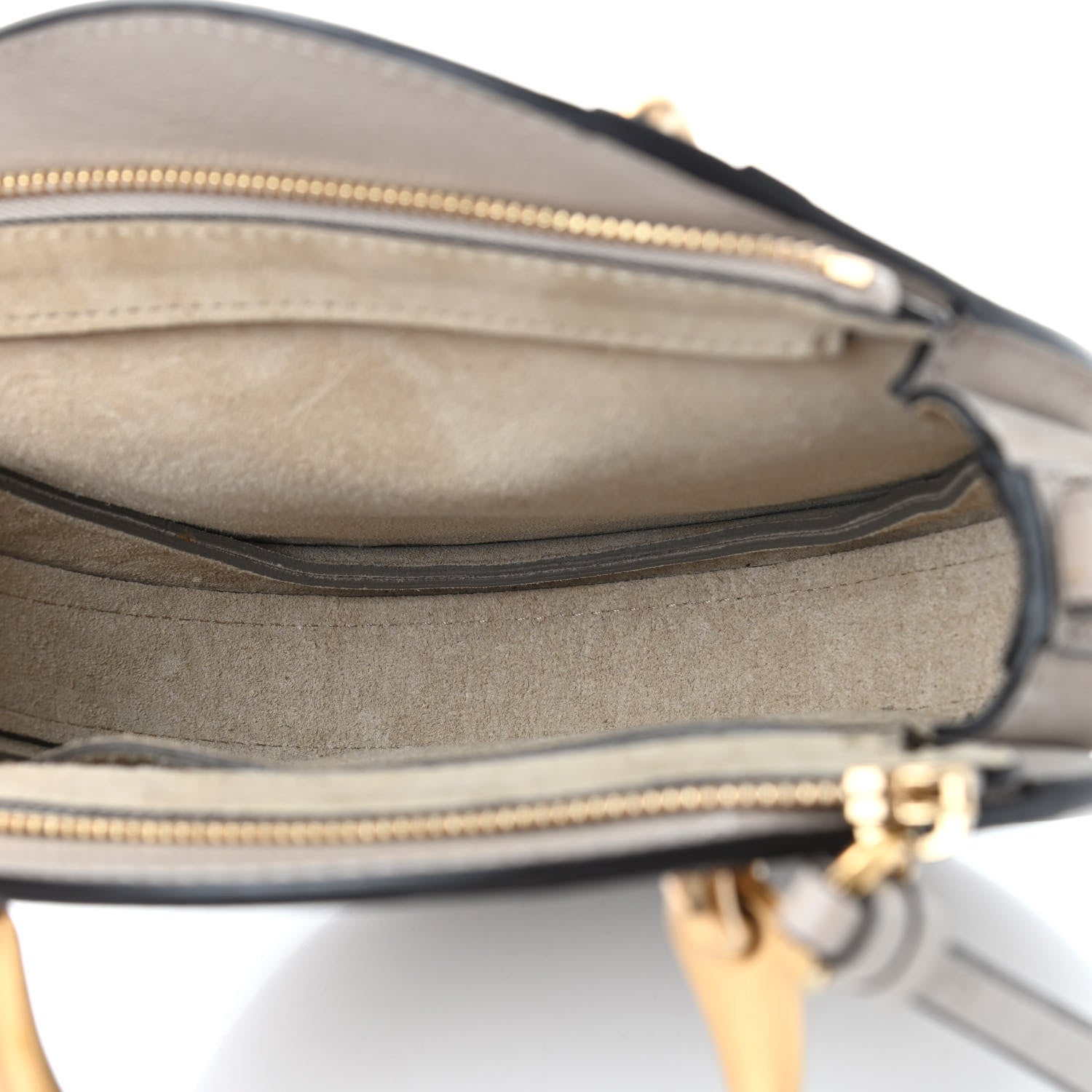 Chloe Calfskin Suede Small Pixie Bag Motty Grey 7 of 8