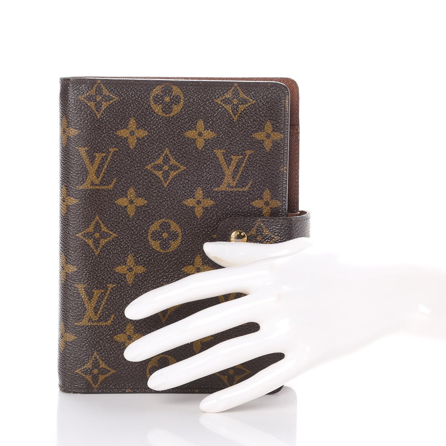 Monogram Medium Ring Agenda Cover