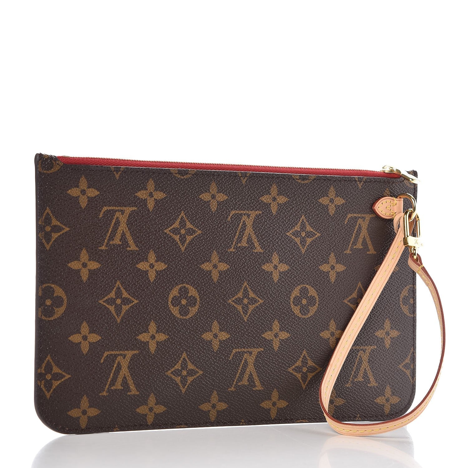 Louis Vuitton Monogram Neverfull MM GM Pochette Cherry 3 of 8