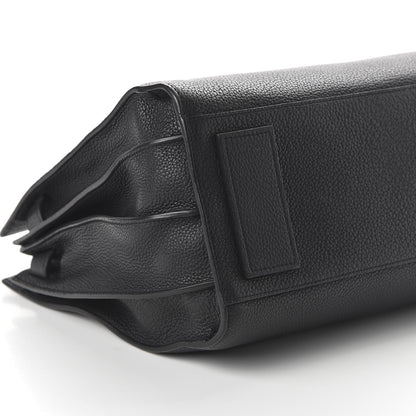 Saint Laurent Grained Calfskin Small Supple Sac De Jour Black 6 of 10