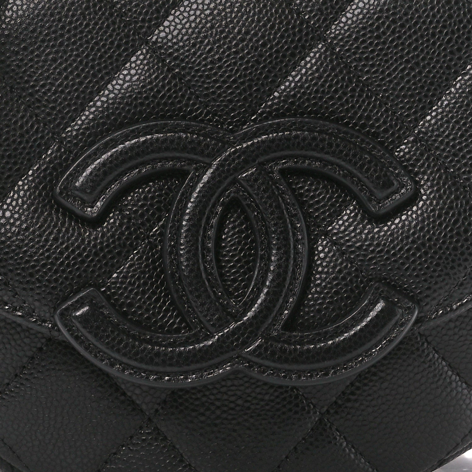 Chanel Caviar Quilted Mini Messenger Flap Black 8 of 10
