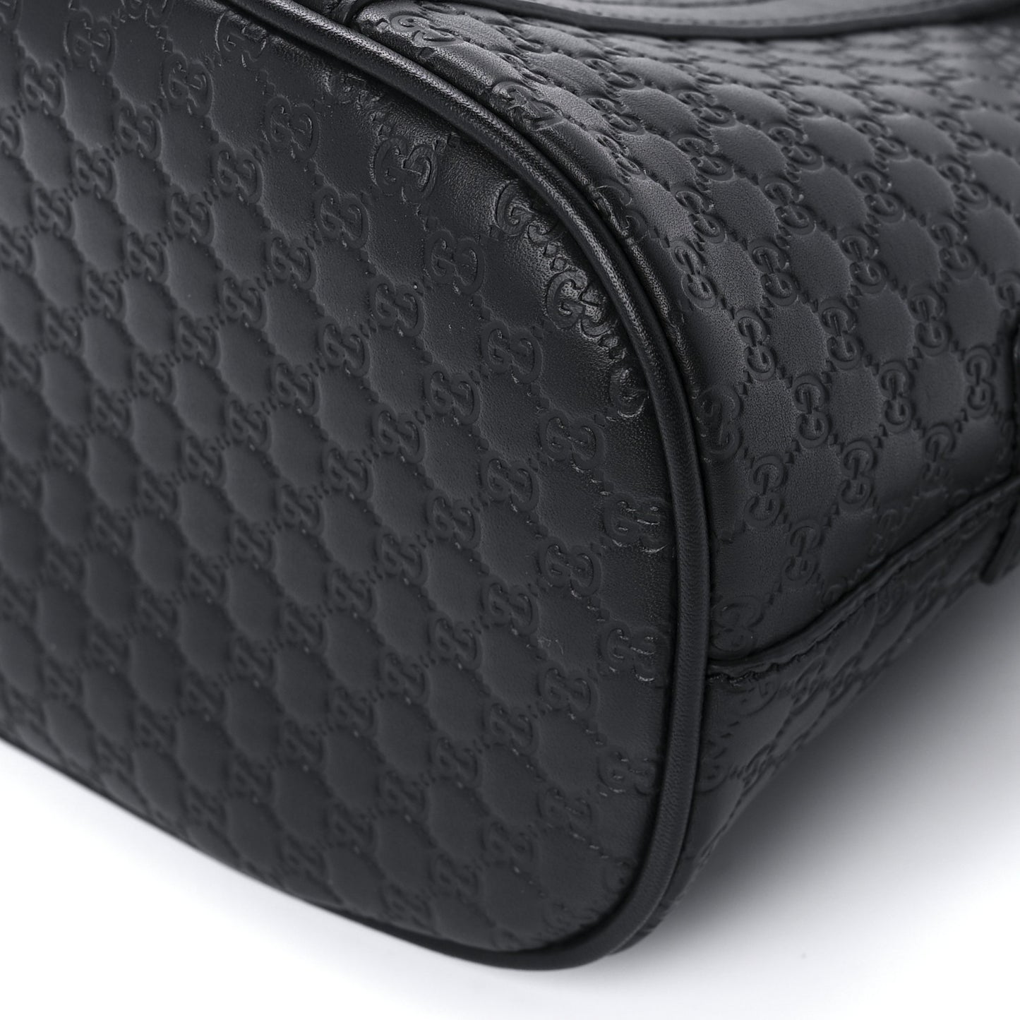 Microguccissima Mini Dome Bag Black