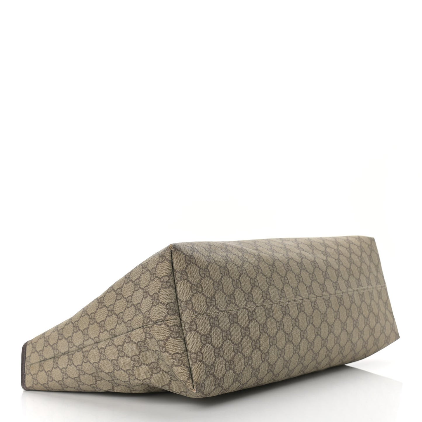GG Plus Monogram Travel Bag Dark Brown