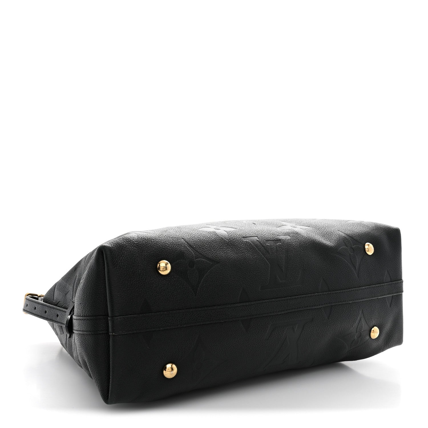 Louis Vuitton Empreinte Monogram Giant Carryall MM Black 5 of 12