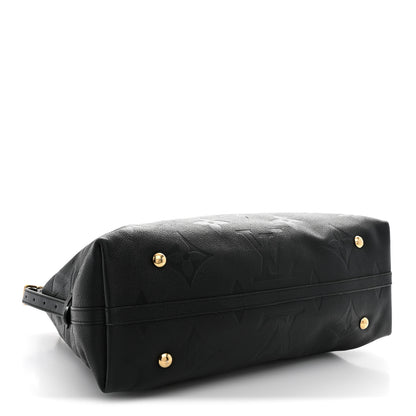 Louis Vuitton Empreinte Monogram Giant Carryall MM Black 5 of 12