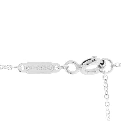 Tiffany Sterling Silver Enamel LOVE YOU Heart Tag Pendant Necklace Red 4 of 7