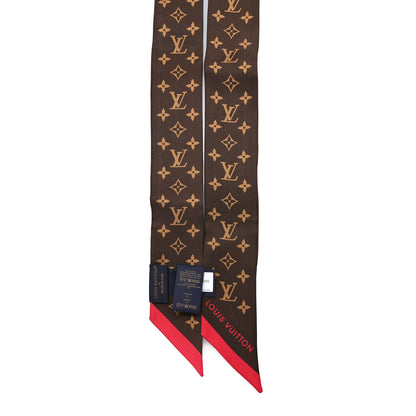 Louis Vuitton LV X TM Silk Monogram Cerises Bandeau Brown 2 of 3