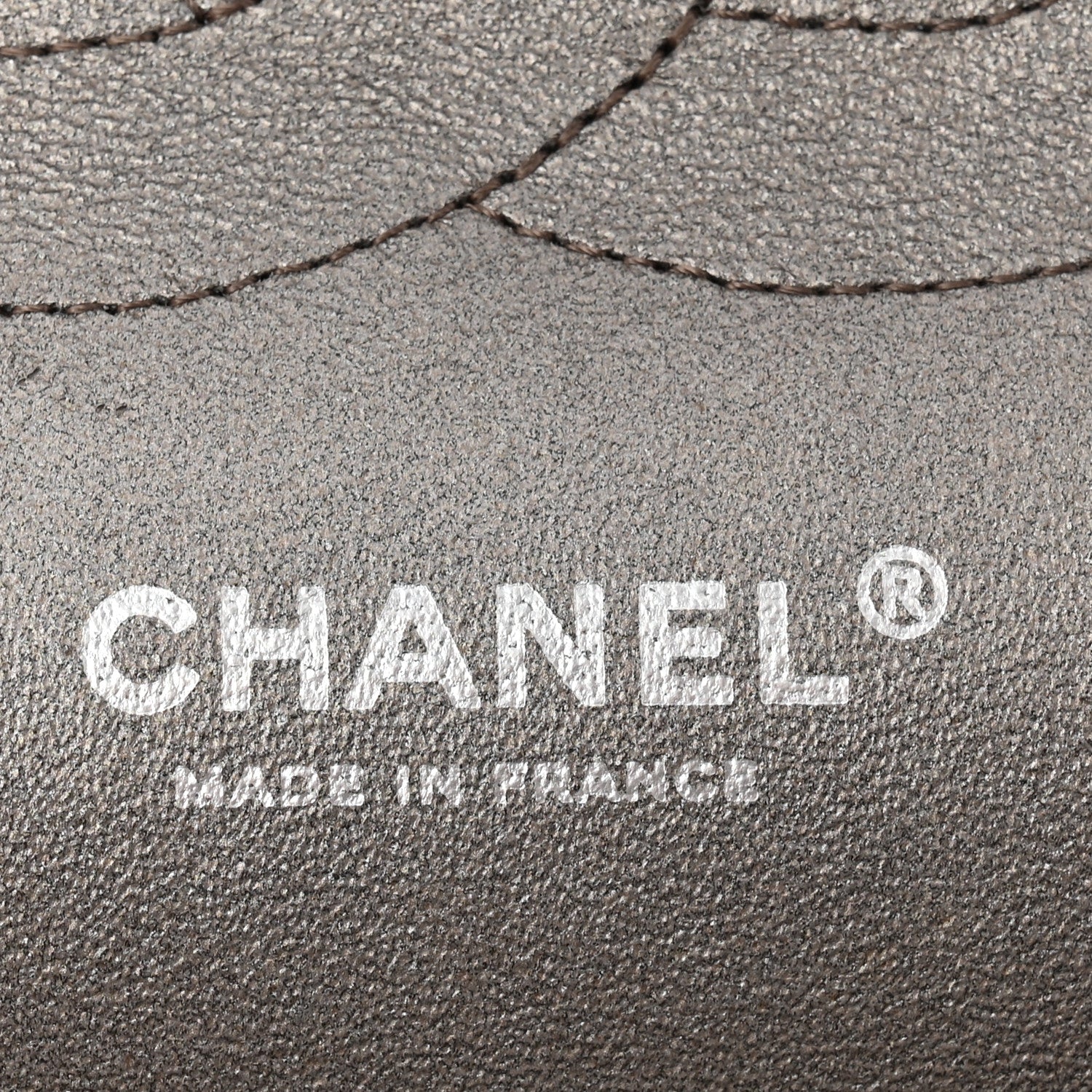 Chanel Metallic Lambskin Quilted Jumbo Double Flap Pewter 1819366