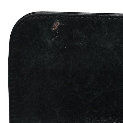 Chanel Glazed Calfskin Single Flap Black 15 of 18