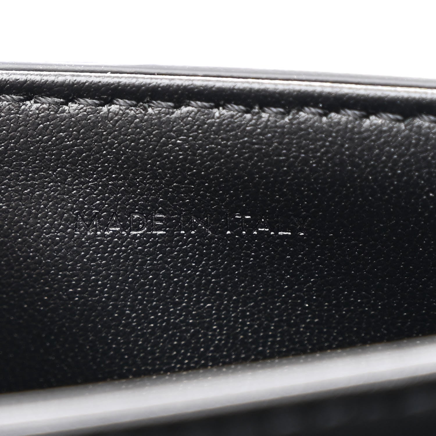 Celine Shiny Calfskin Teen Triomphe Black 7 of 11
