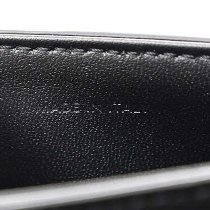 Celine Shiny Calfskin Teen Triomphe Black 7 of 11