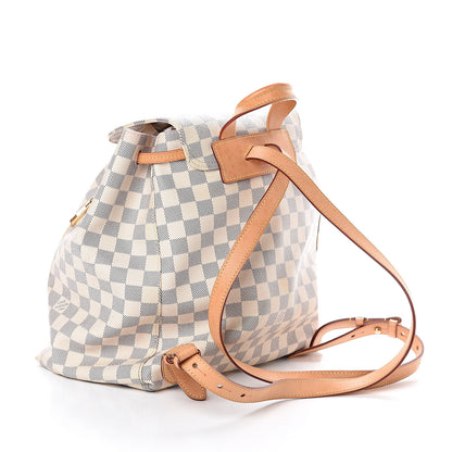 Louis Vuitton Damier Azur Sperone Backpack 2 of 8