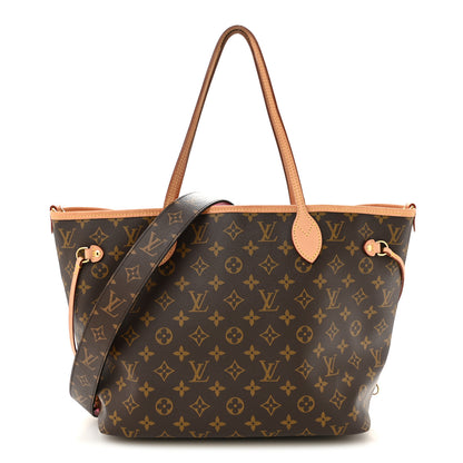 Louis Vuitton Monogram Inside Out Neverfull Bandouliere MM Rose Pondichery 1 of 13