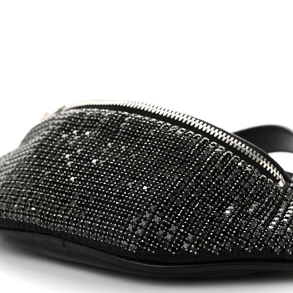 Alexander Wang Rhinestone Mesh Mini Attica Belt Bag Black 9 of 11