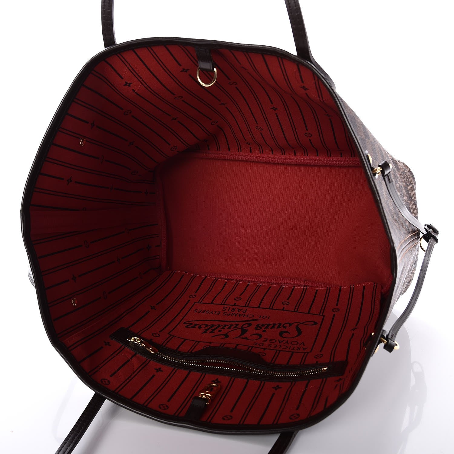 Louis Vuitton Damier Ebene Neverfull MM 5 of 7