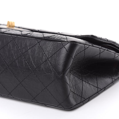 Chanel Aged Calfskin Quilted 2.55 Reissue 226 Flap Black 9 of 9
