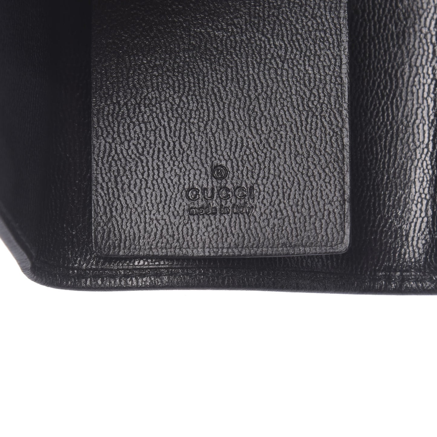 Calfskin 6 Key Holder Case Black