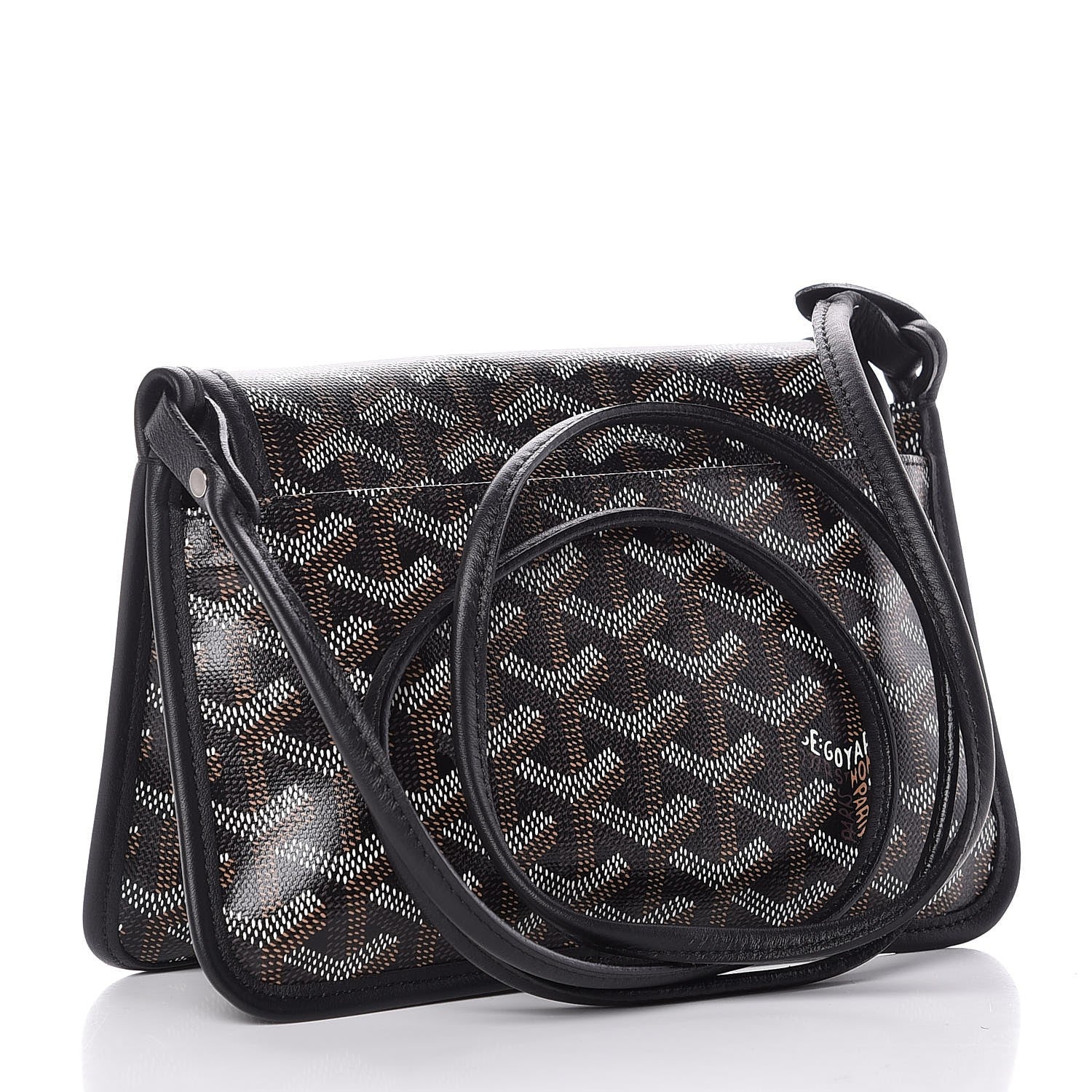 Goyard Goyardine Plumet Wallet Clutch Black 3 of 6