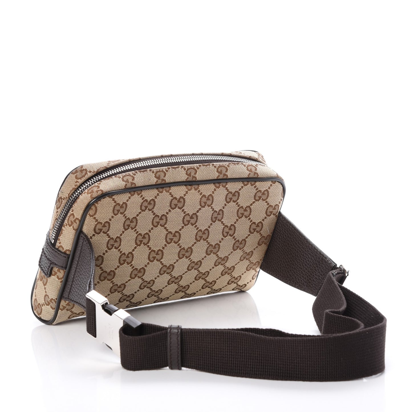 Monogram Belt Bag Dark Brown