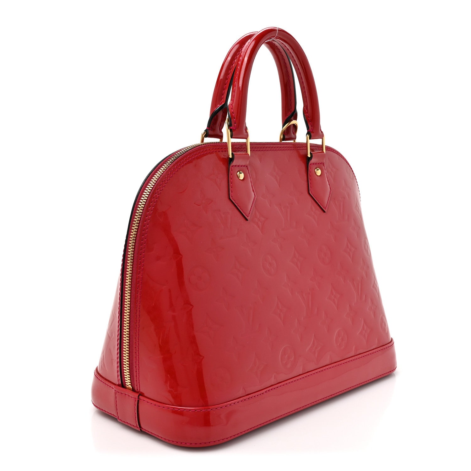 Louis Vuitton Vernis Alma PM Rose Indien 2 of 8