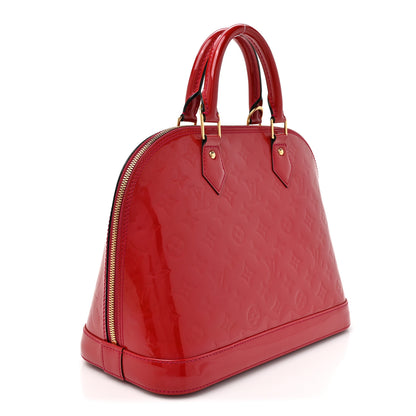 Louis Vuitton Vernis Alma PM Rose Indien 2 of 8